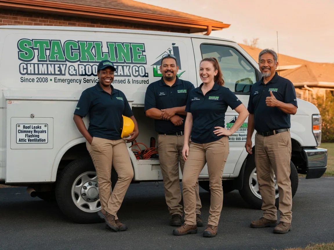 Chimney flashing repair company in Rusk, TX